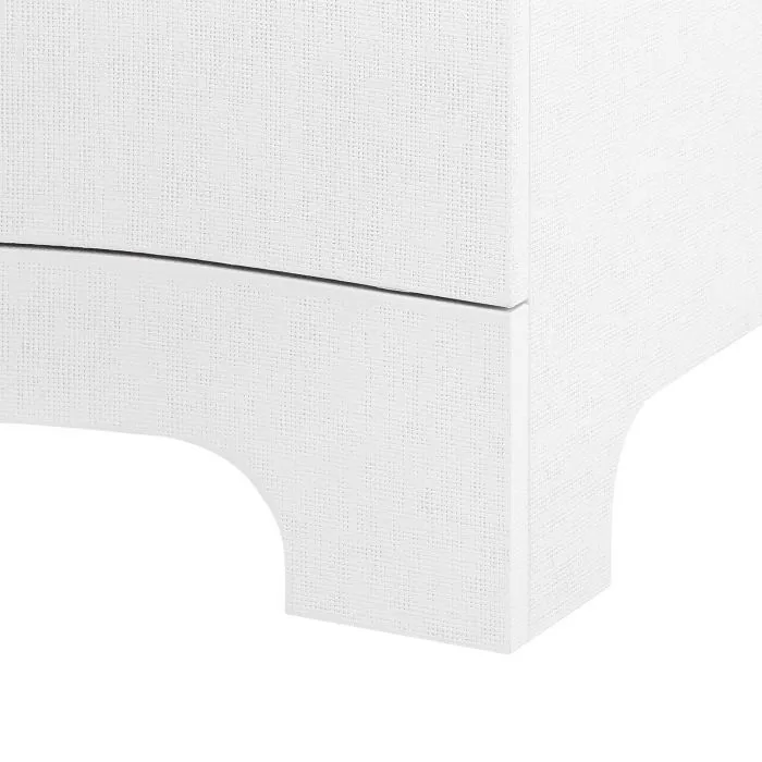 Bardot Extra Large 9 Drawer Dresser - White