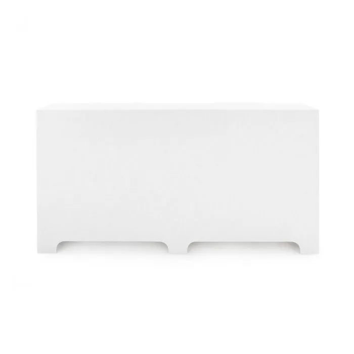 Bardot Extra Large 9 Drawer Dresser - White
