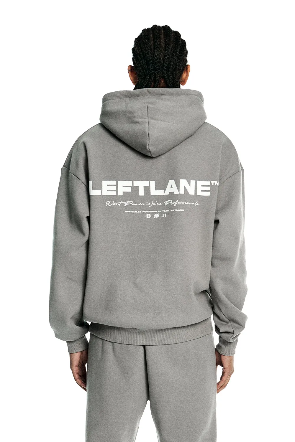 Basic Zipper Light Grey