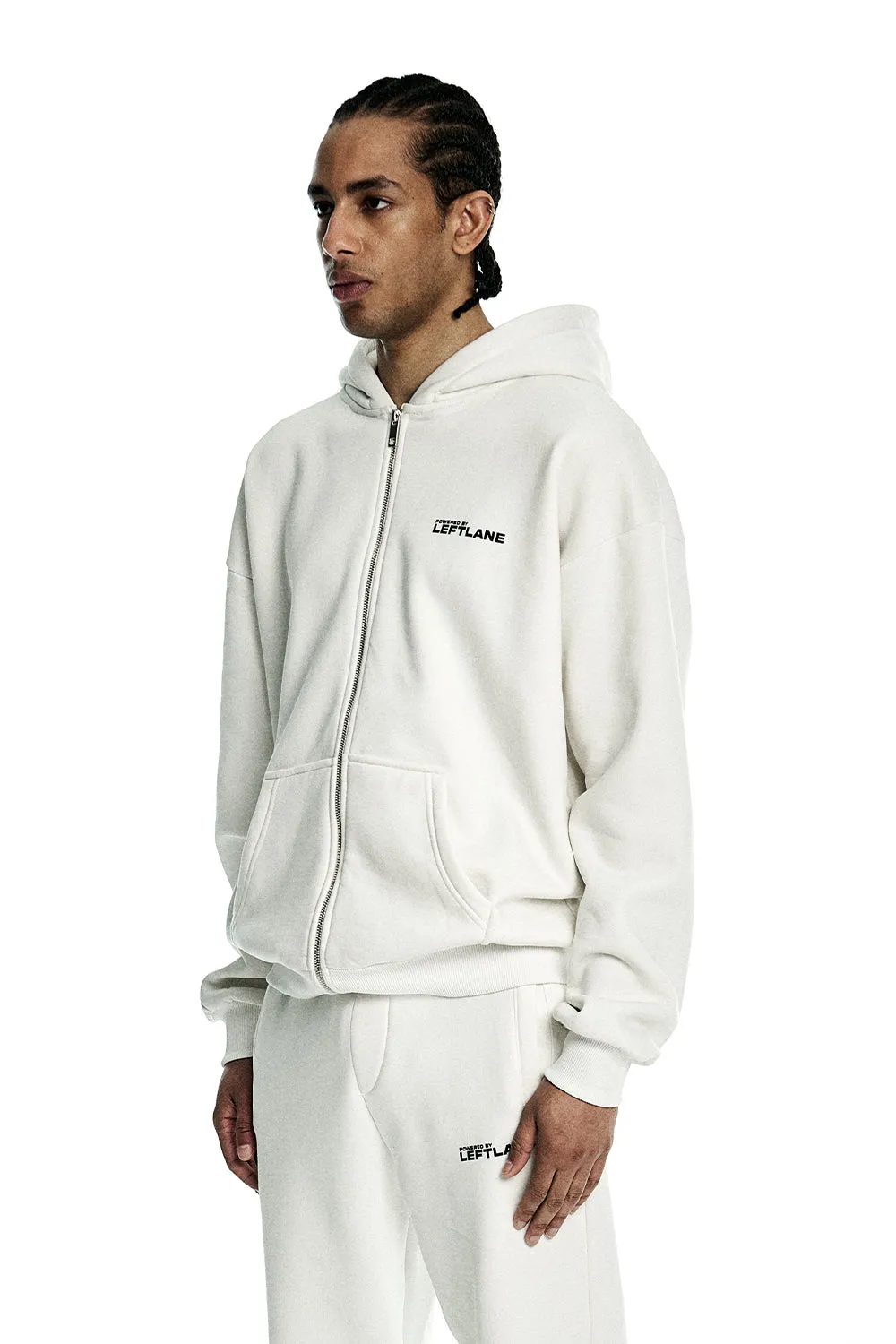 Basic Zipper White