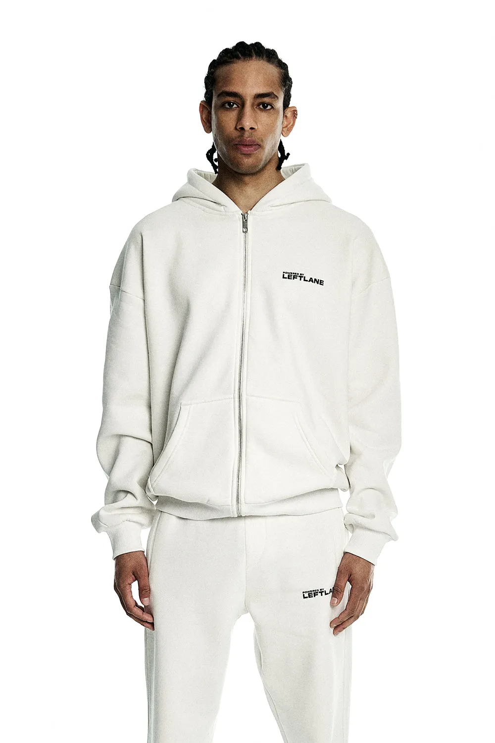 Basic Zipper White