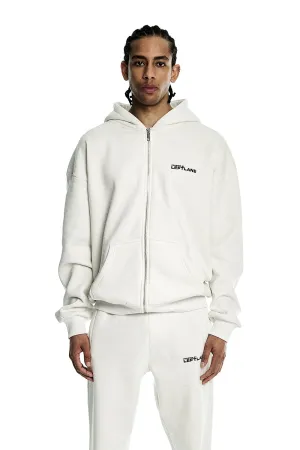 Basic Zipper White