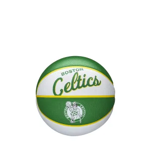 Basketbalová lopta Wilson NBA Team Retro Mini Boston Celtics (veľkosť 3)
