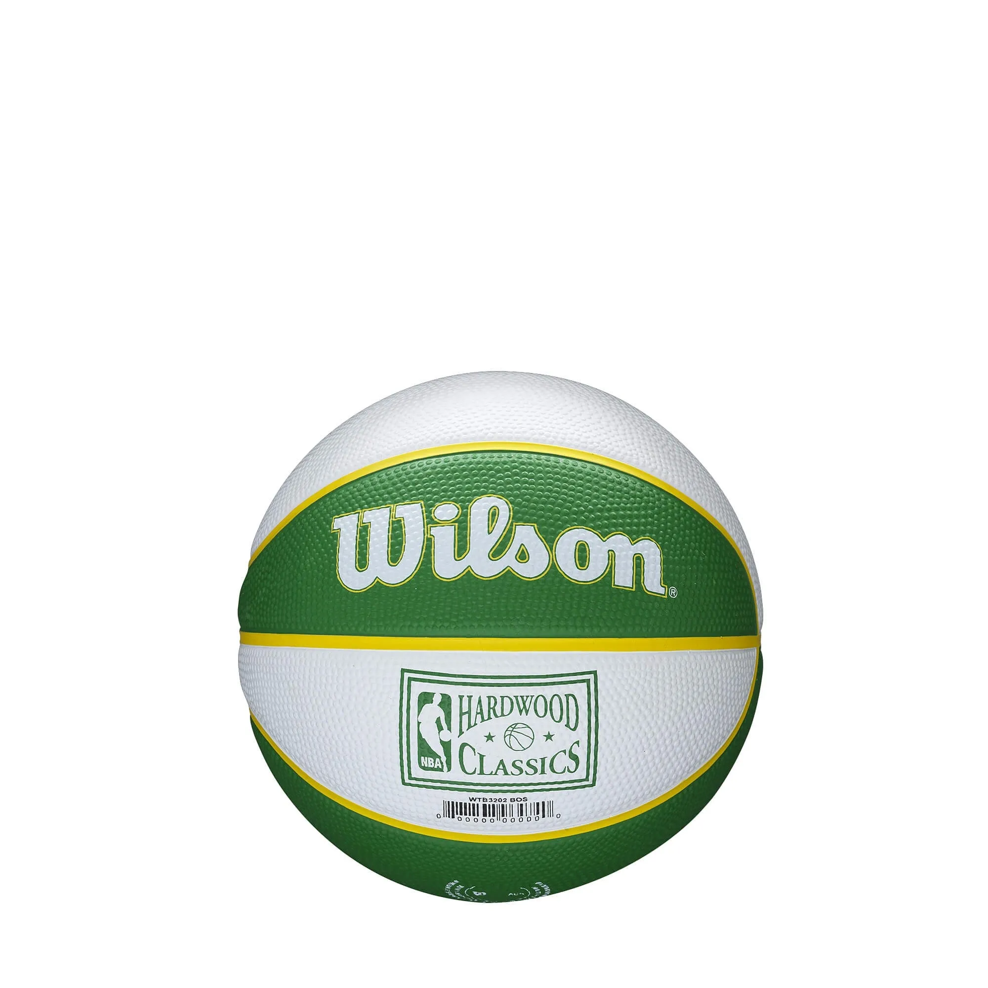 Basketbalová lopta Wilson NBA Team Retro Mini Boston Celtics (veľkosť 3)