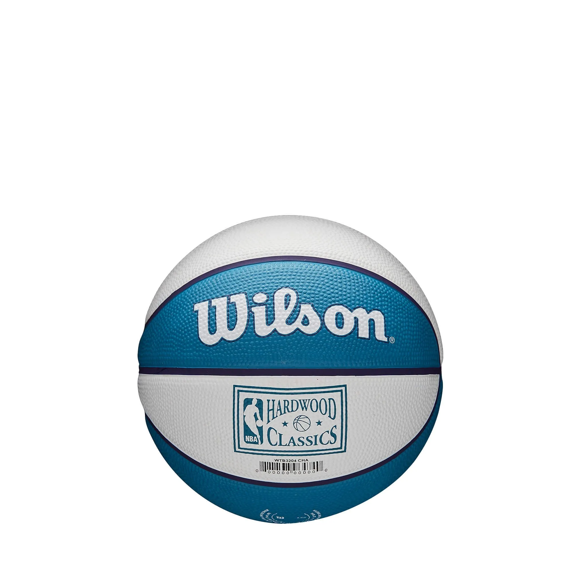 Basketbalová lopta Wilson NBA Team Retro Mini Charlotte Hornets (veľkosť 3)
