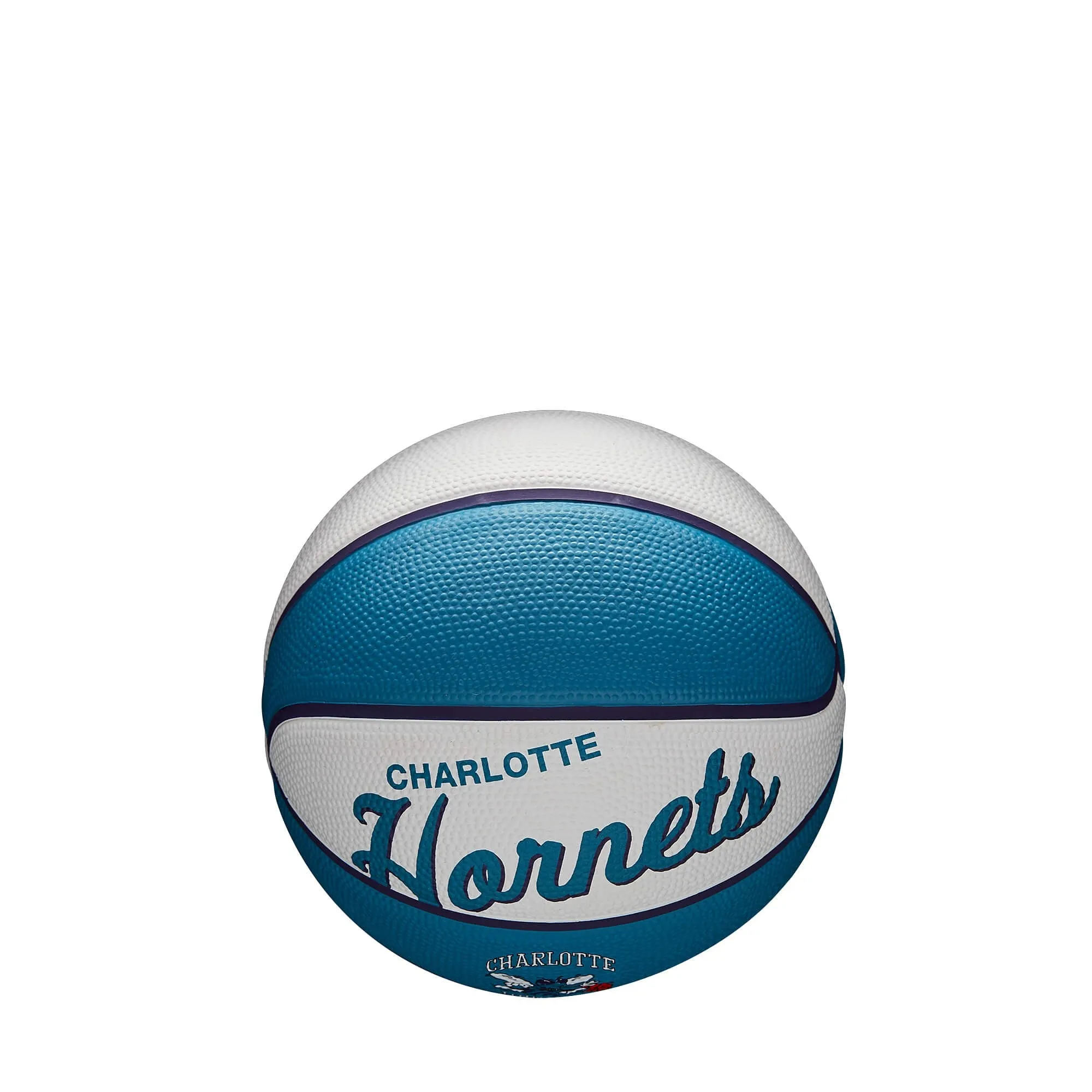 Basketbalová lopta Wilson NBA Team Retro Mini Charlotte Hornets (veľkosť 3)