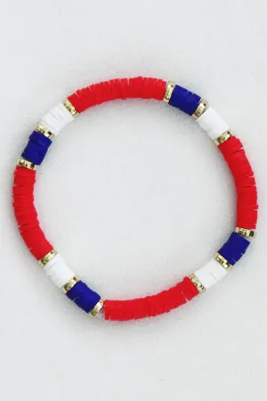 Beaded Clay Stretch Bracelets