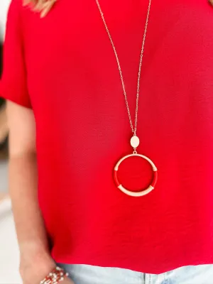 Beata Gold & Color Long Necklace