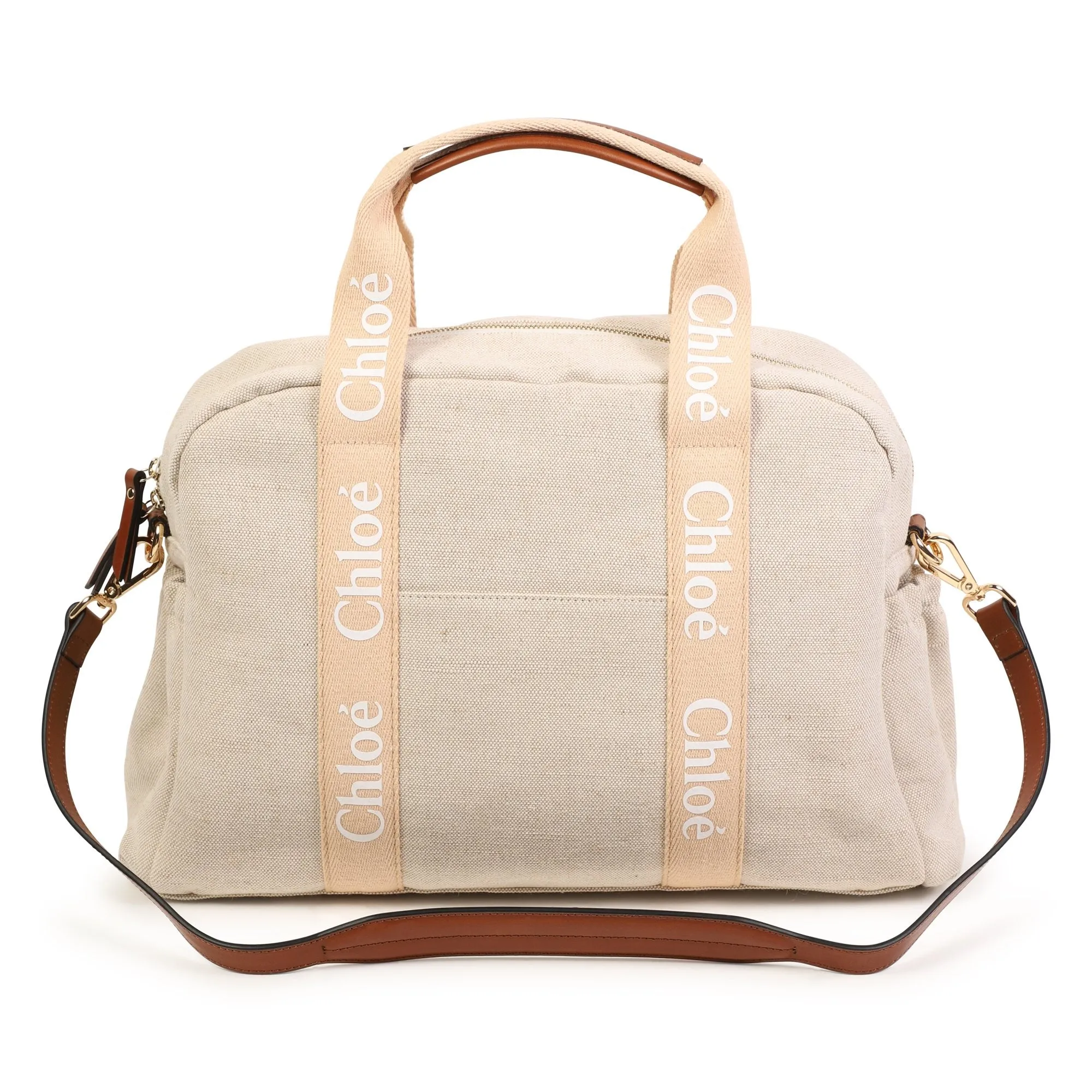Beige Baby Changing Bag