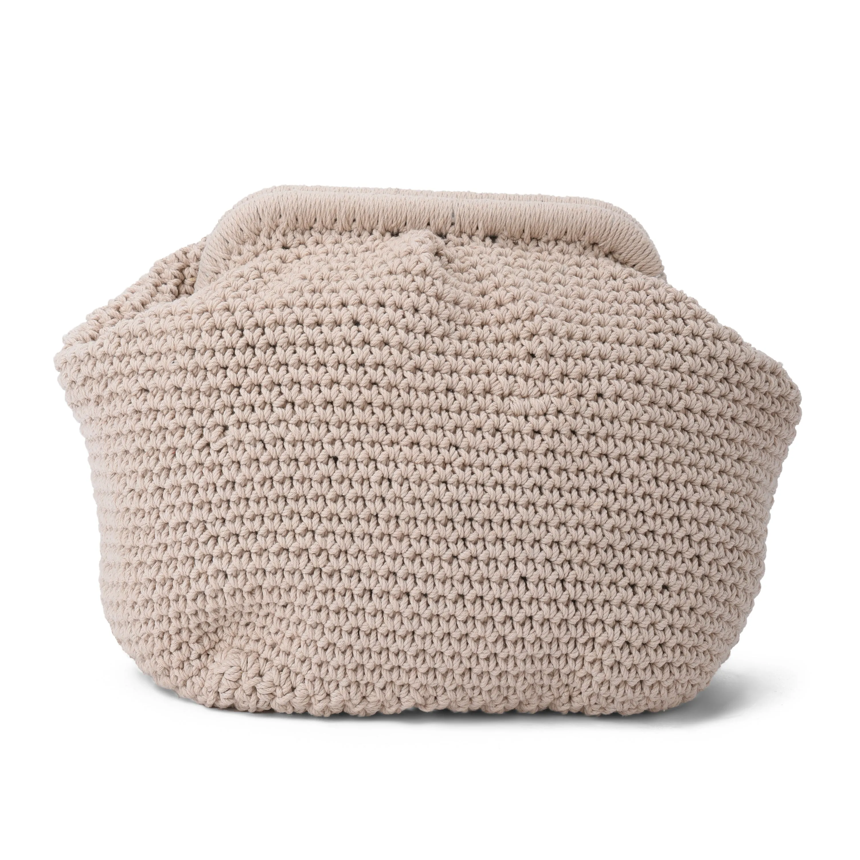 Beige pouch Bag