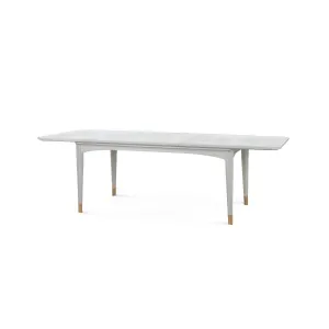 Bertram Dining Table / Soft Gray