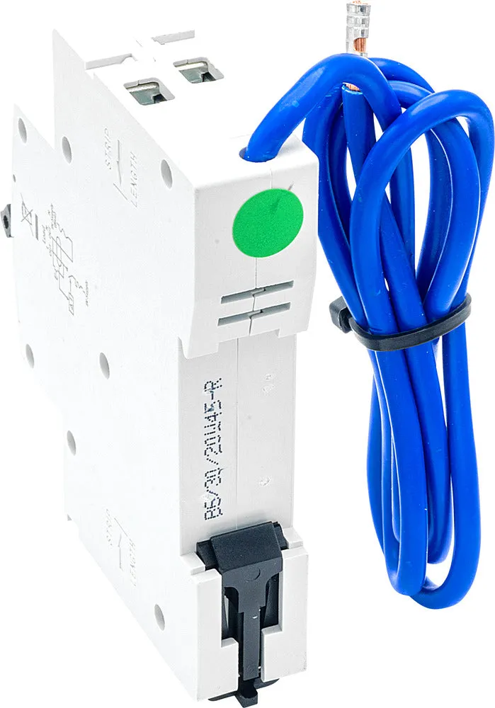 BG CUCRB6 6A SP 1 Module B Curve 6kA 30mA Type AC Compact RCBO