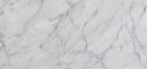Bianco White Carrara Premium Italian Polished Marble Tiles 1 Square Feet (6x12 1SQF)