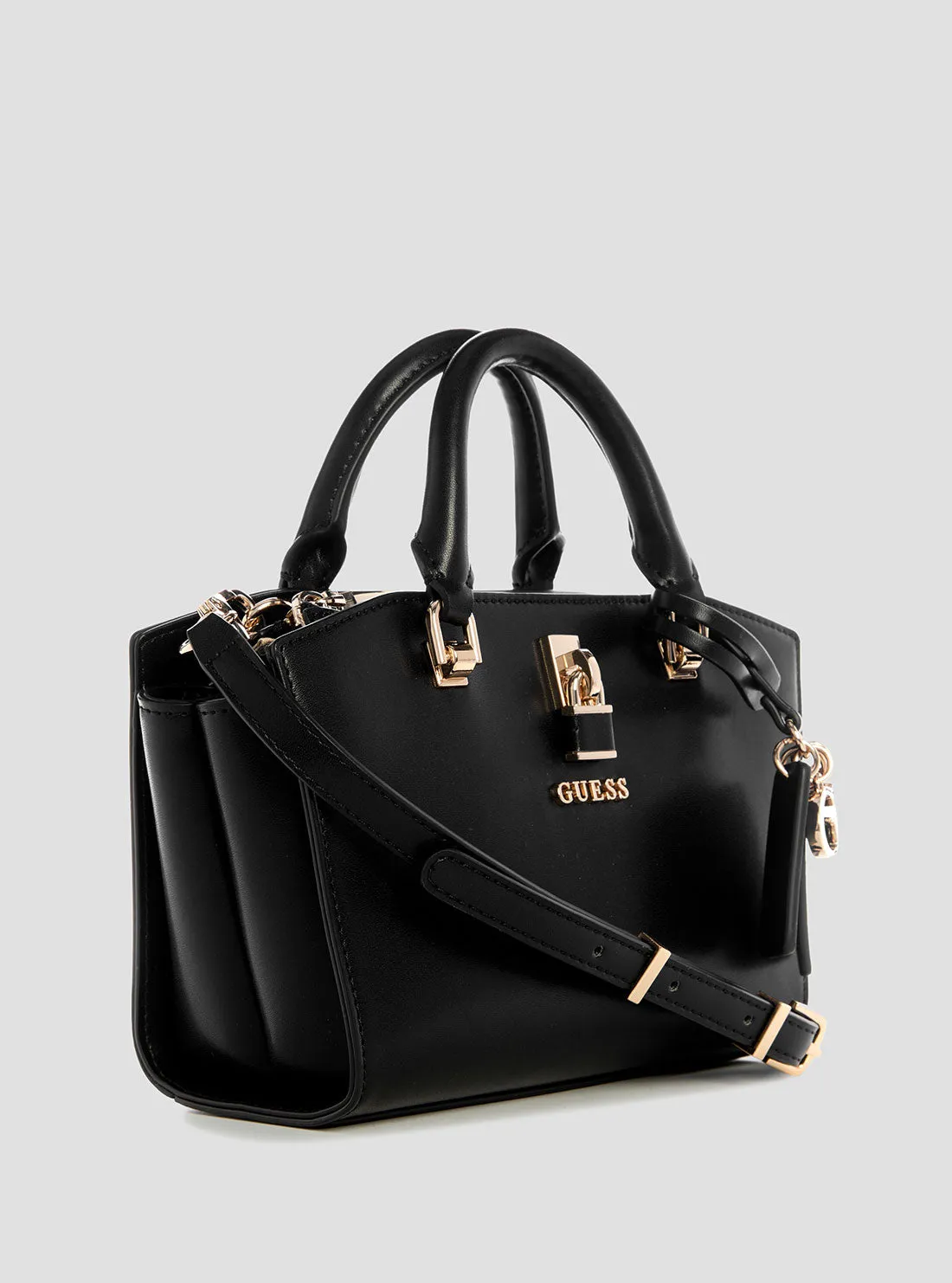 Black Queensland Mini Satchel Bag