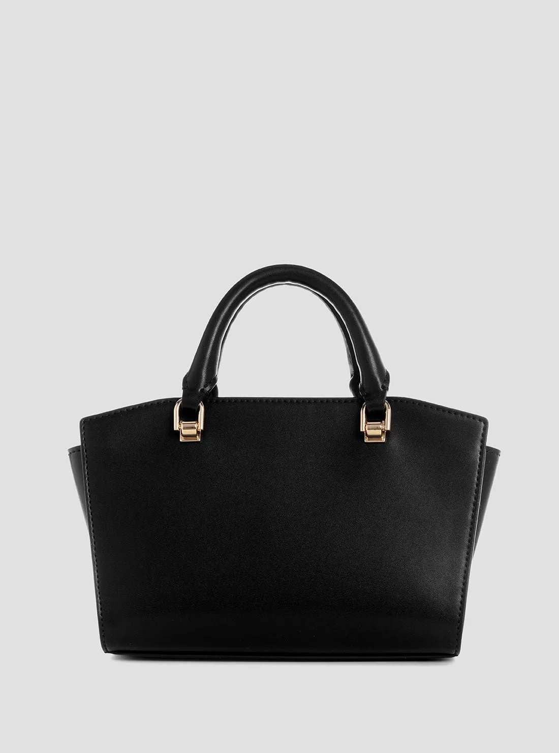 Black Queensland Mini Satchel Bag
