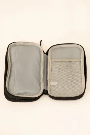 Black Tech Cord Travel Organizer