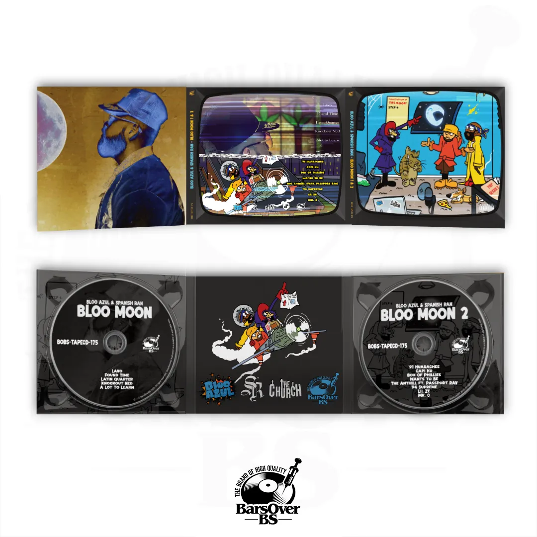 Bloo Azul x Spanish Ran - Blue Moon 2   Blue Moon 1 (Double Disc Digipak CD)