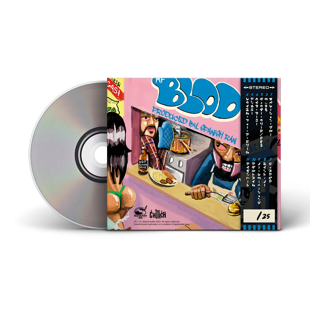 Bloo Azul x Spanish Ran - MF Bloo (Digipak CD With Obi Strip) (Glass Mastered CD's)