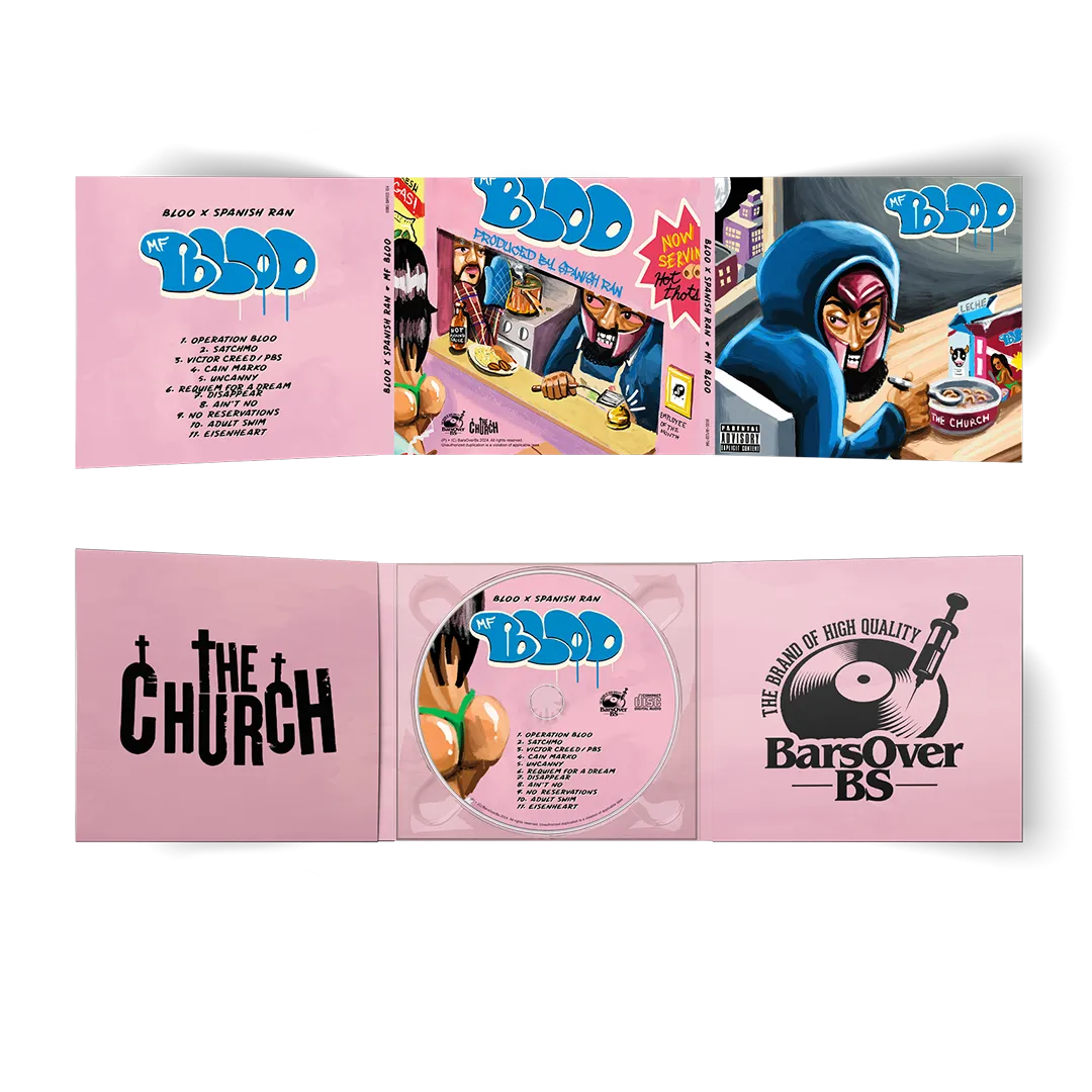 Bloo Azul x Spanish Ran - MF Bloo (Digipak CD With Obi Strip) (Glass Mastered CD's)
