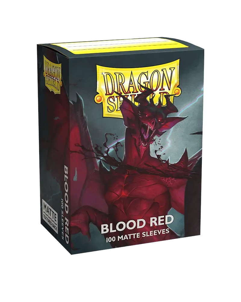 Blood Red Matte Standard (63x88mm)