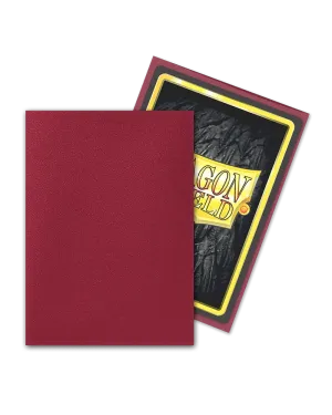 Blood Red Matte Standard (63x88mm)