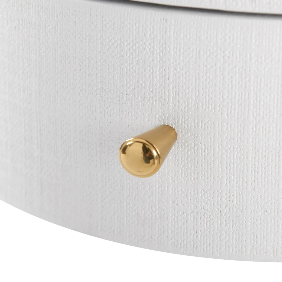 Bodrum Side Table / Vanilla