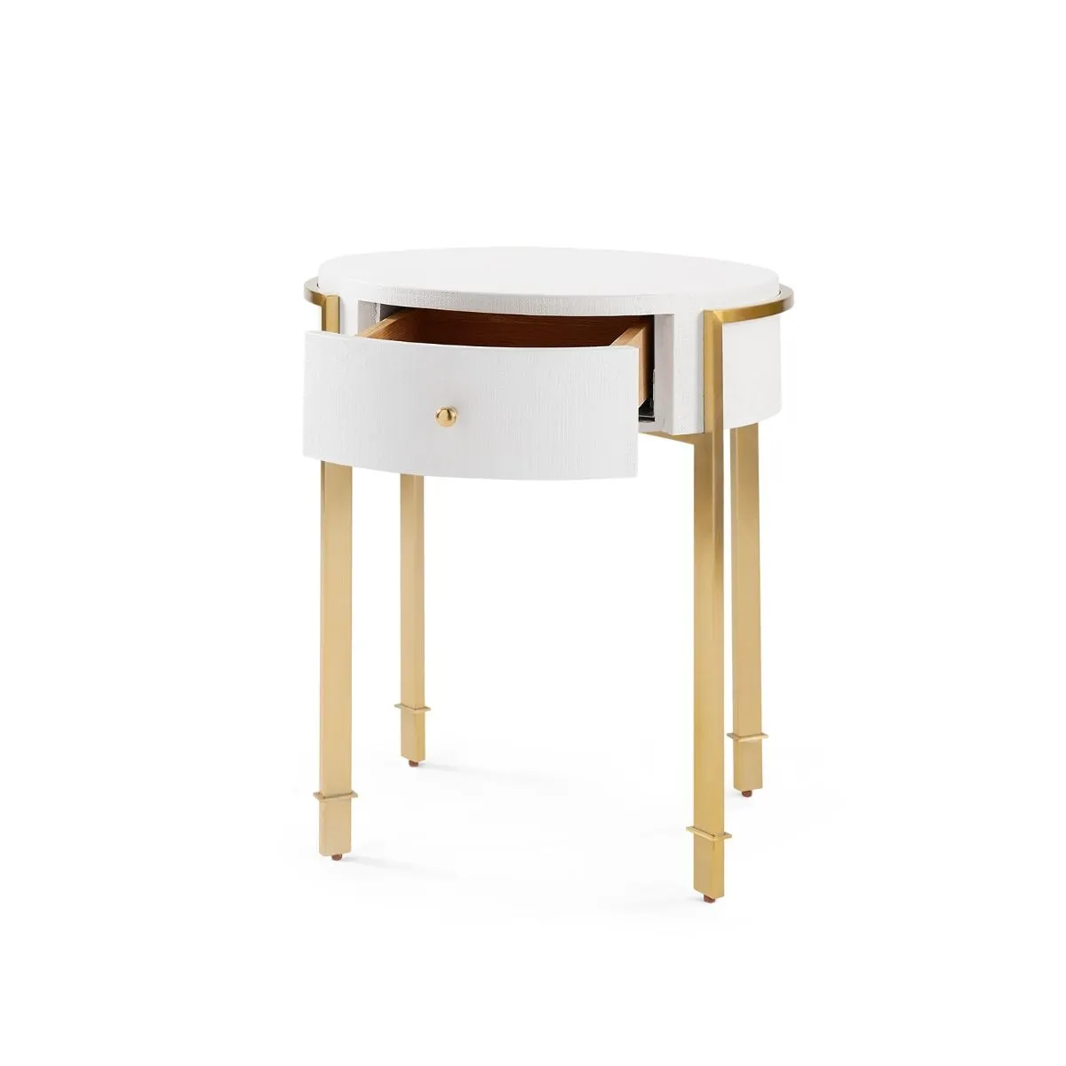 Bodrum Side Table / Vanilla