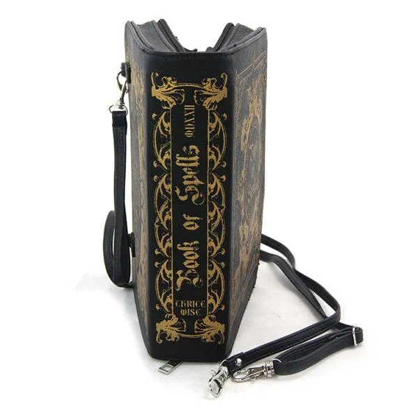 Book Of Spells Clutch - Black