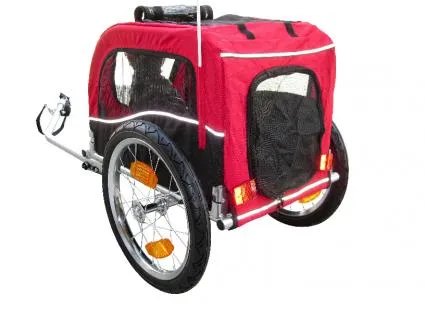 Booyah Small Pet Trailer - Fluorescent Green.