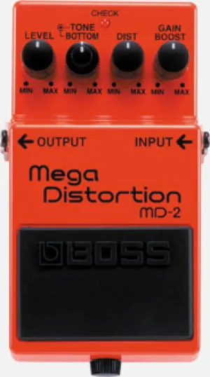 Boss MD-2 Mega Distortion Compact Pedal