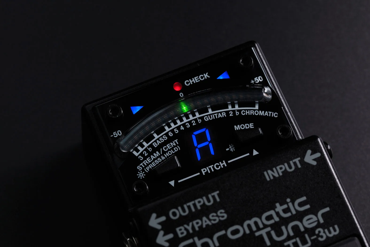 Boss TU-3W Tuner WAZA CRAFT Compact Pedal