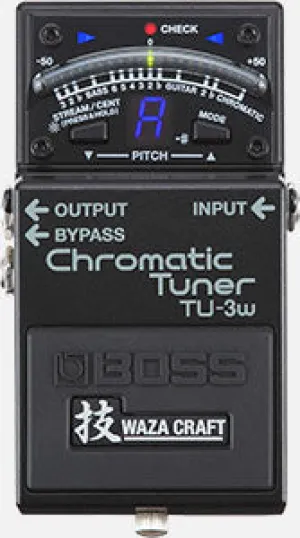 Boss TU-3W Tuner WAZA CRAFT Compact Pedal