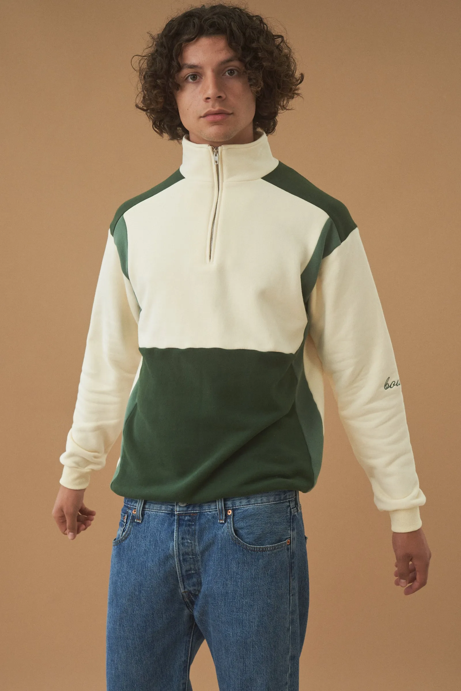 bound 'Mont Blanc' 1/4 Zip Sweater