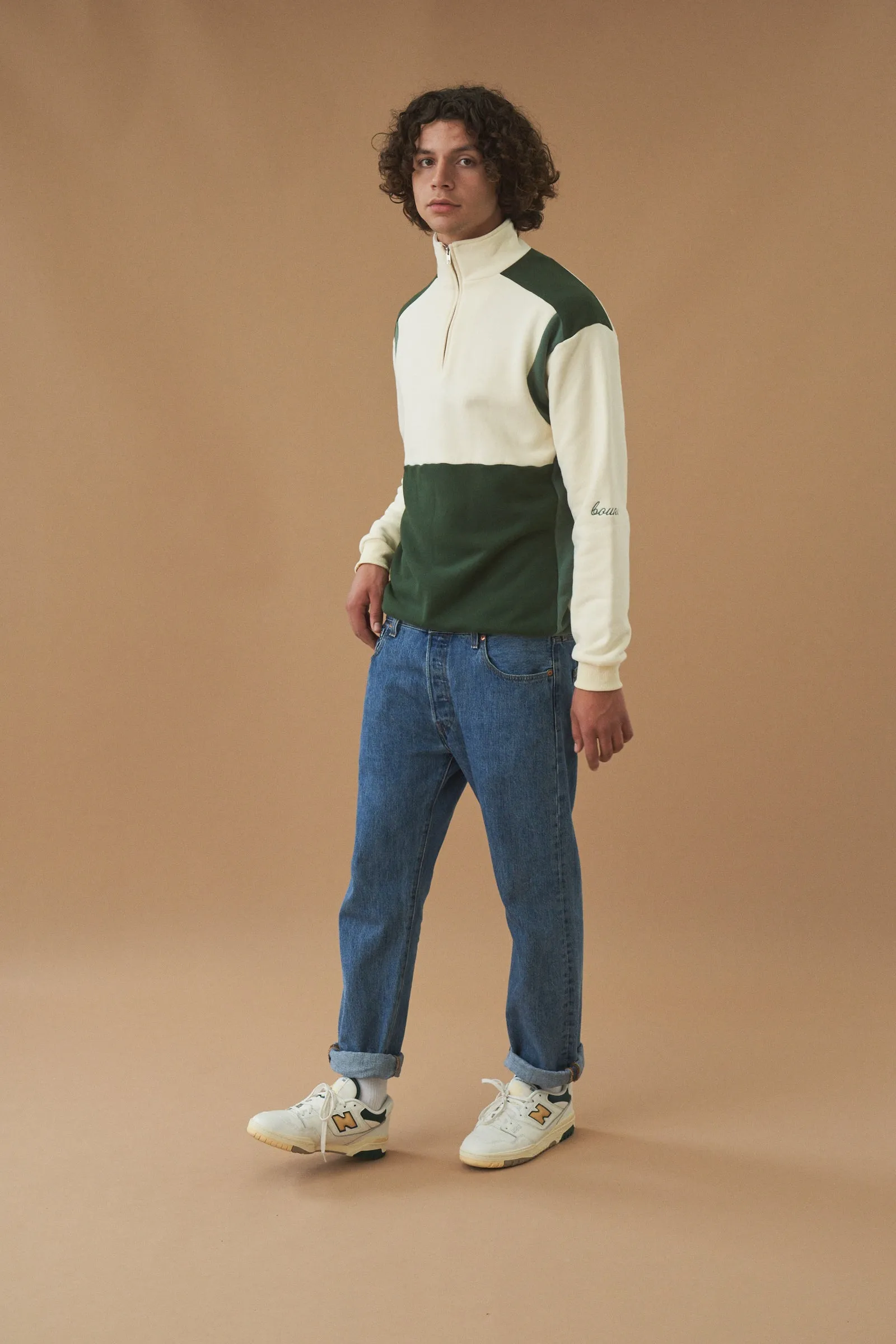 bound 'Mont Blanc' 1/4 Zip Sweater