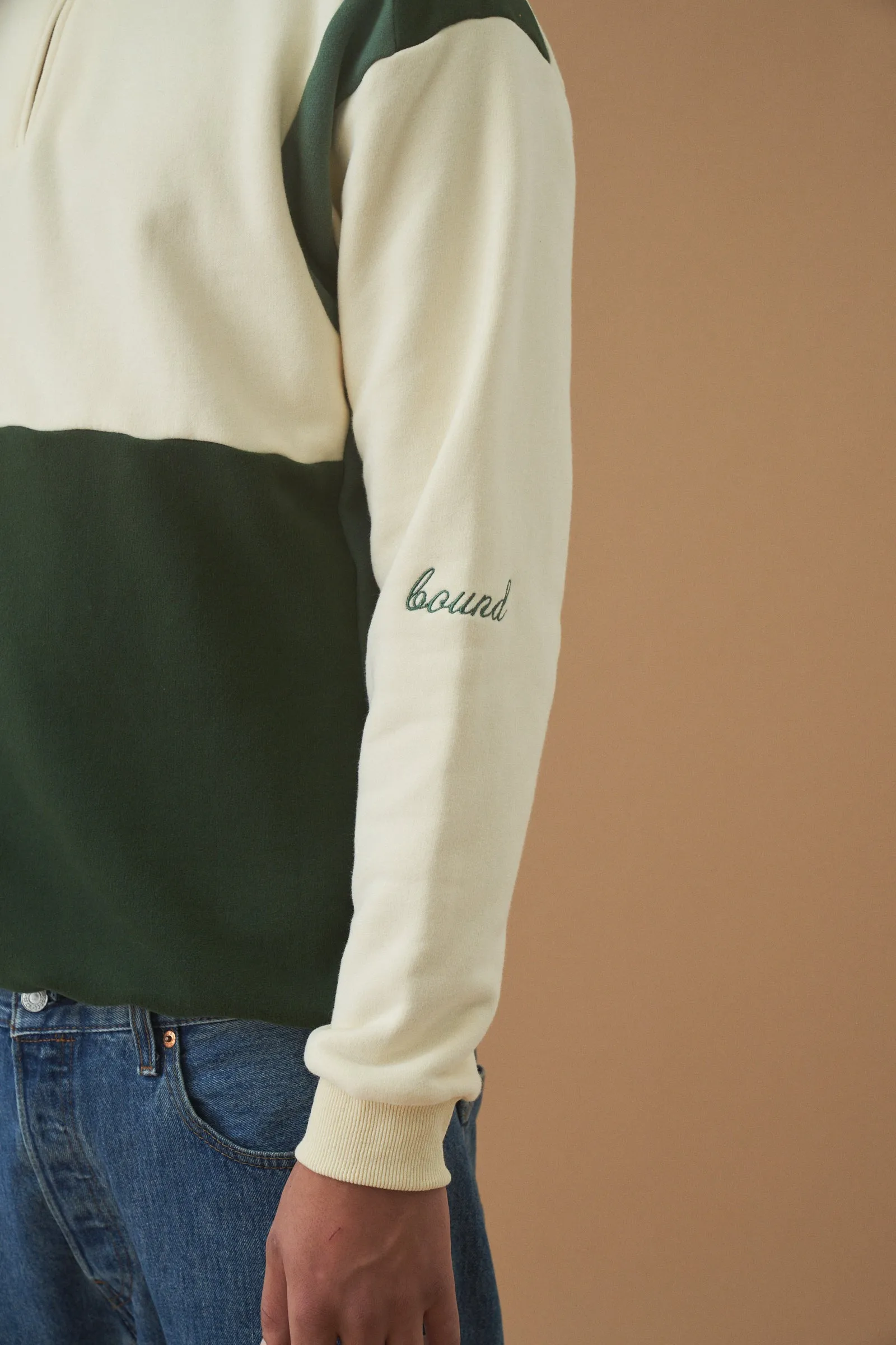 bound 'Mont Blanc' 1/4 Zip Sweater
