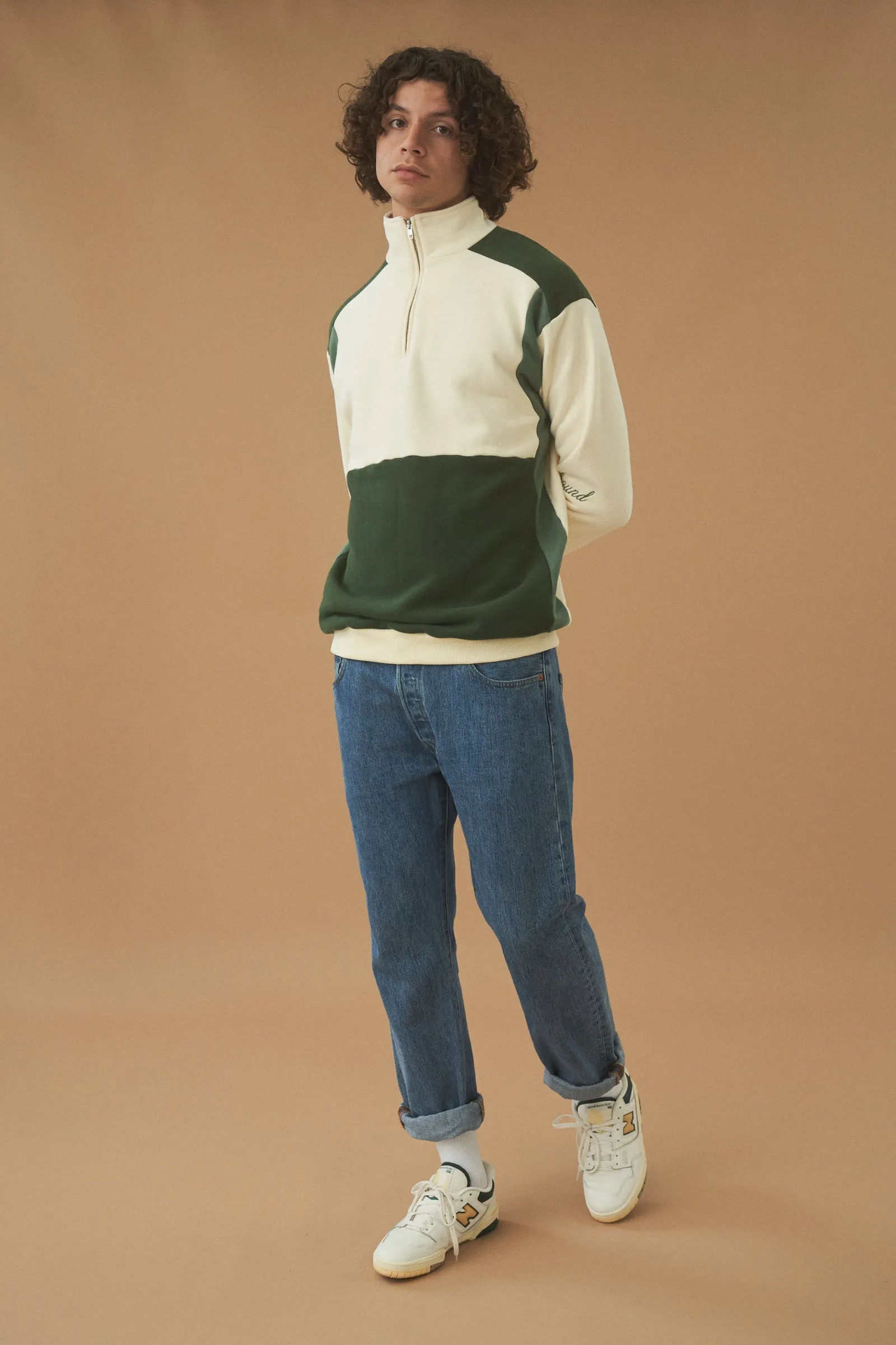 bound 'Mont Blanc' 1/4 Zip Sweater
