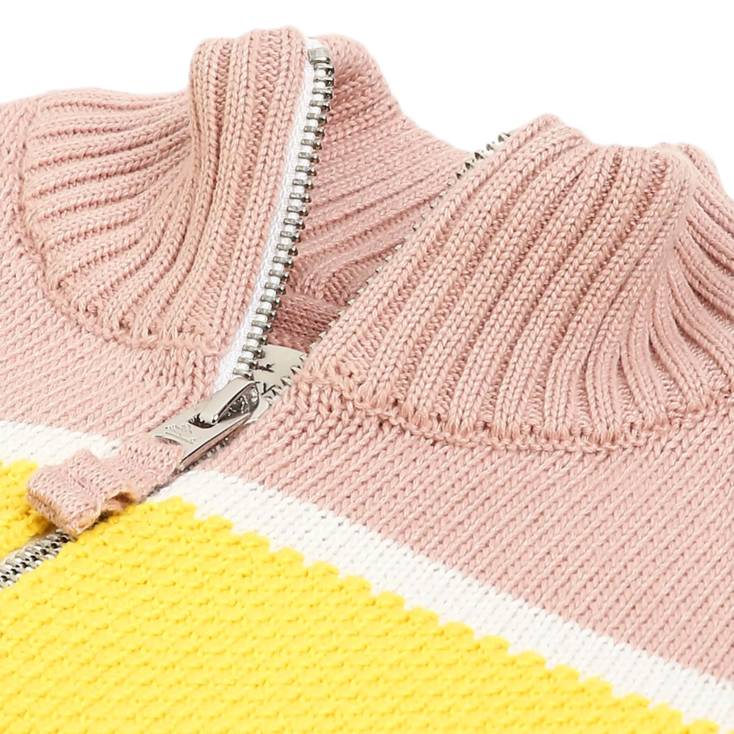 Braid Motif Sweater