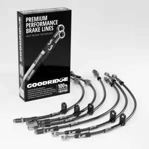 BRAKE HOSE KIT FOR BMW 3 SERIES E36 318TI 1.8 COMPACT ABS 1994-1996