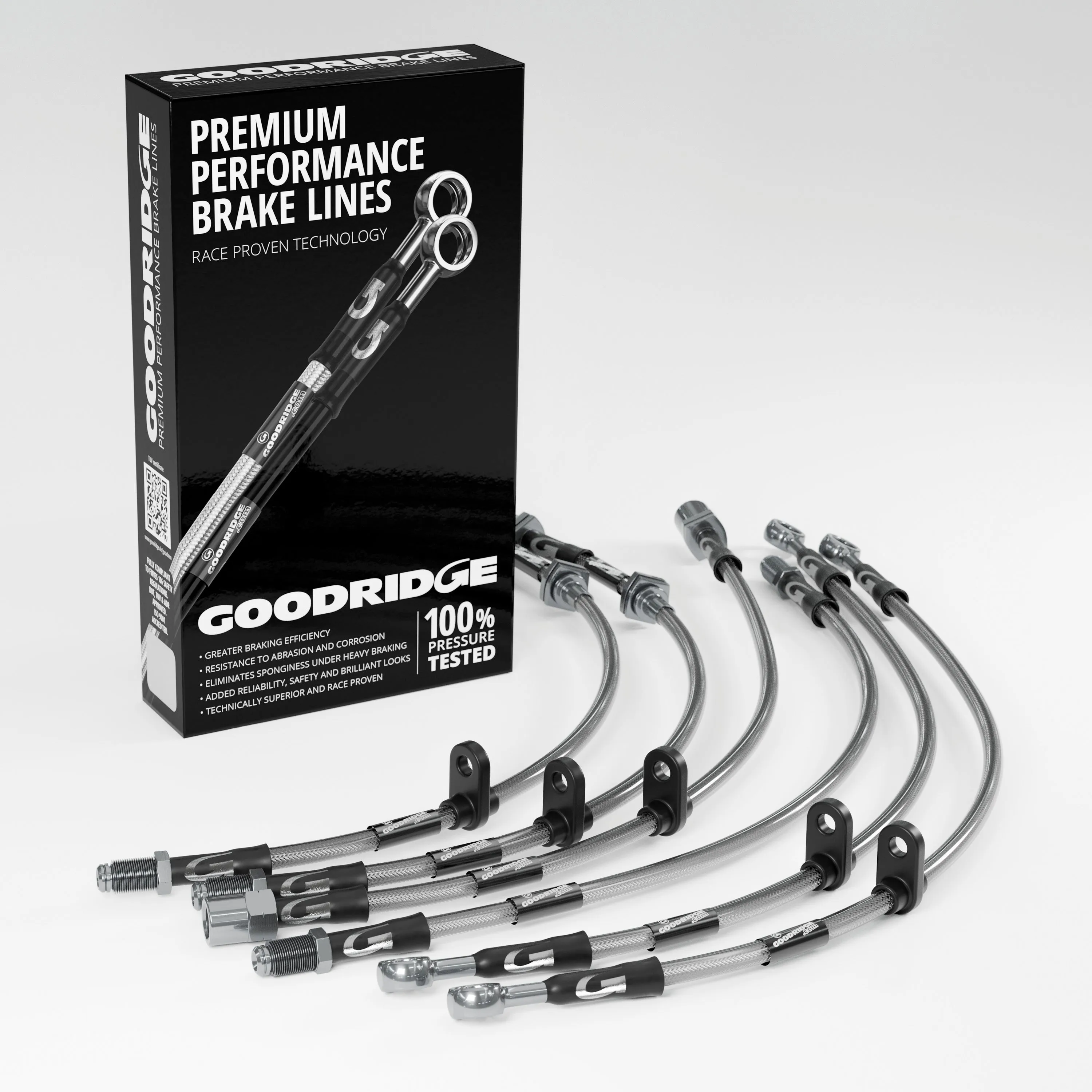 BRAKE HOSE KIT FOR BMW 3 SERIES E36 318TI 1.8 COMPACT ABS 1994-1996