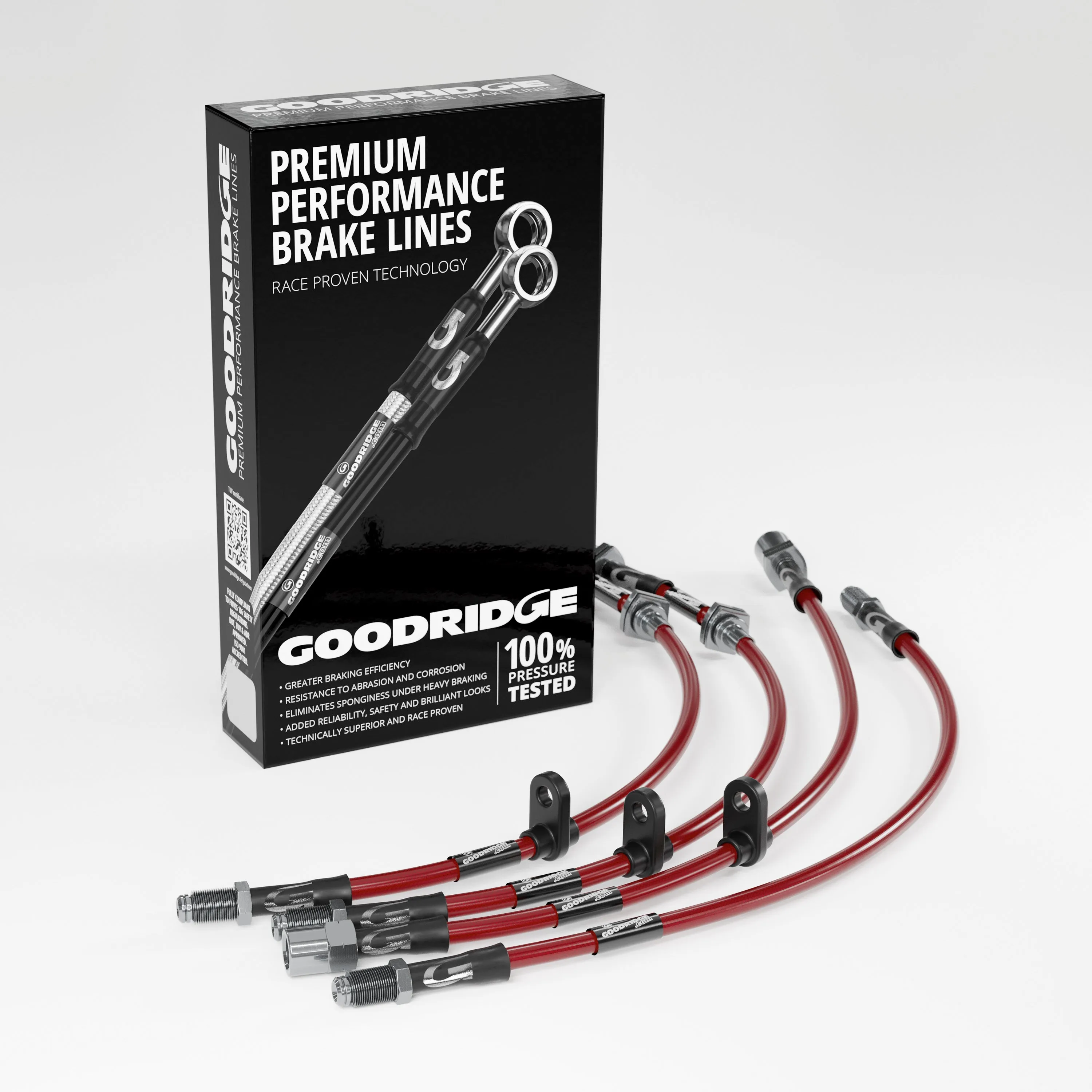 BRAKE HOSE KIT FOR BMW 3 SERIES E46 316TI COMPACT SPORT 2003-