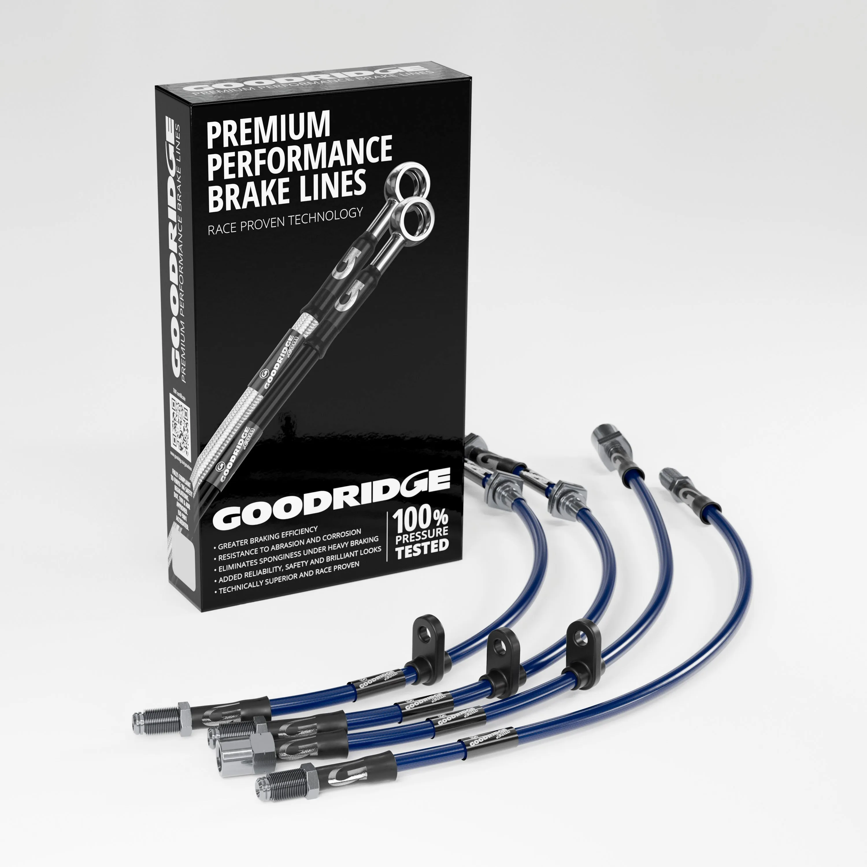 BRAKE HOSE KIT FOR BMW 3 SERIES E46 320TD COMPACT SPORT 2003-