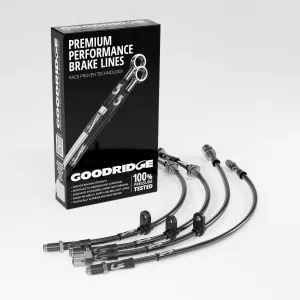 BRAKE HOSE KIT FOR BMW 3 SERIES E46 320TD COMPACT SPORT 2003-