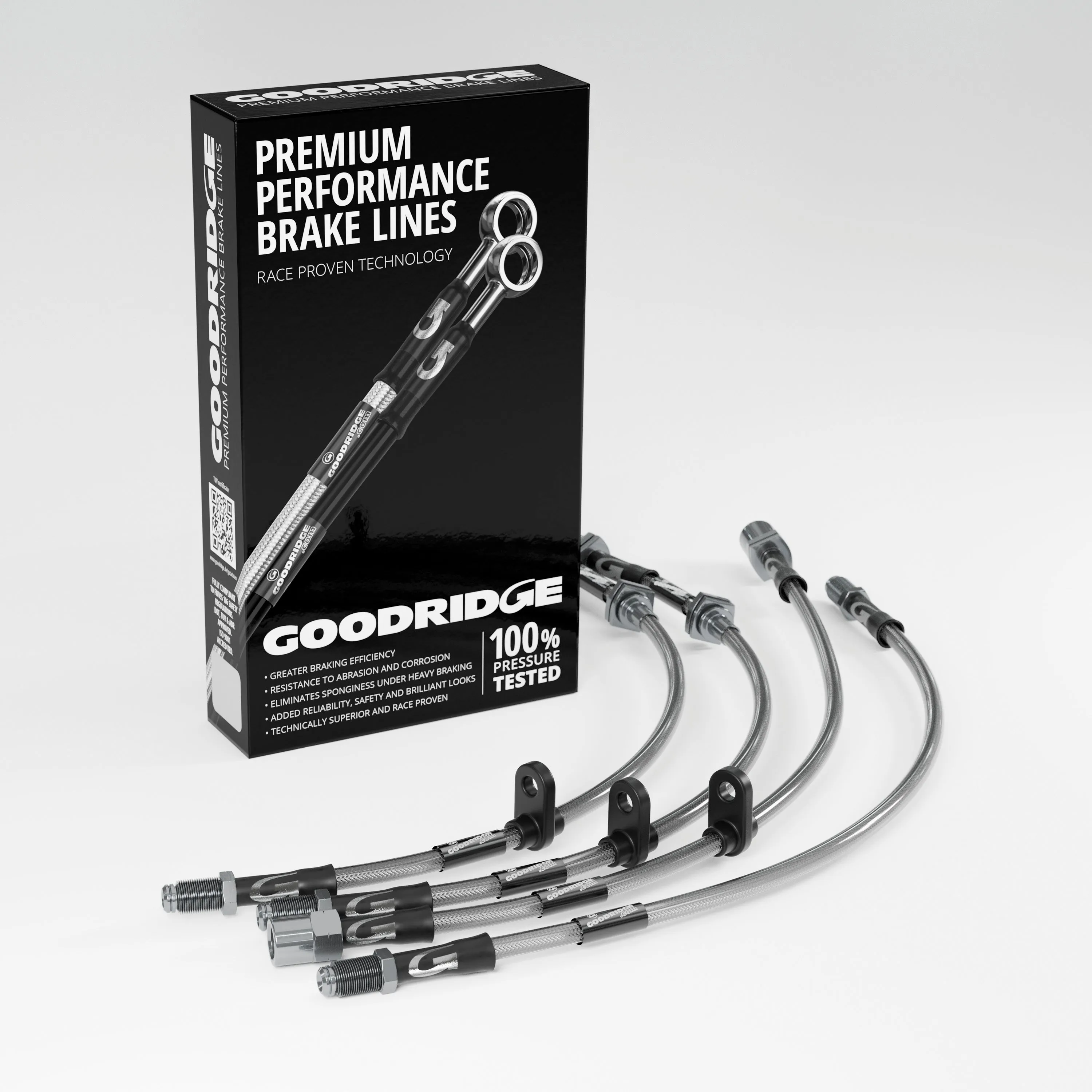BRAKE HOSE KIT FOR BMW 3 SERIES E46 320TD COMPACT SPORT 2003-