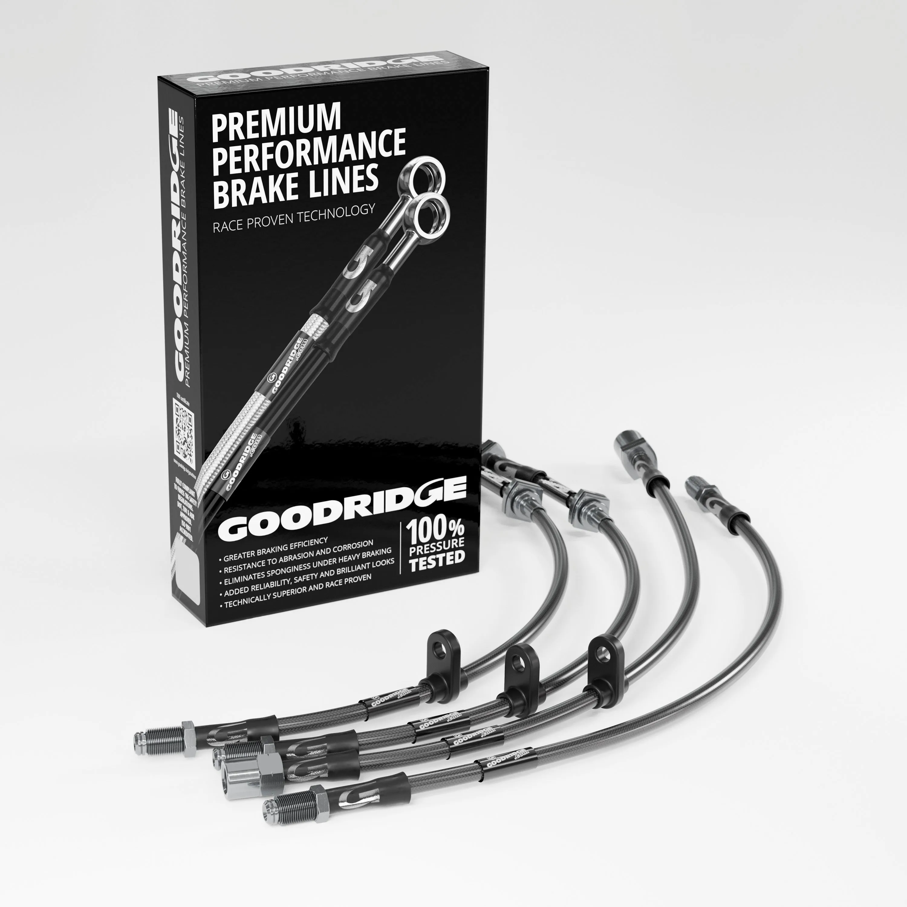 BRAKE HOSE KIT FOR BMW 3 SERIES E46 320TD COMPACT SPORT 2003-