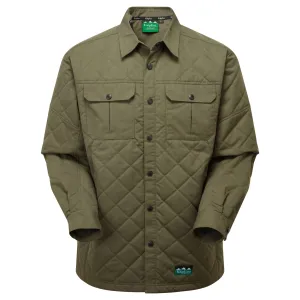 Bramble Quilted Shirt | Olive Drab
