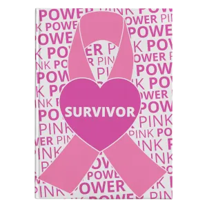 Breast Cancer Survivor Notebook Journal - Hardcover