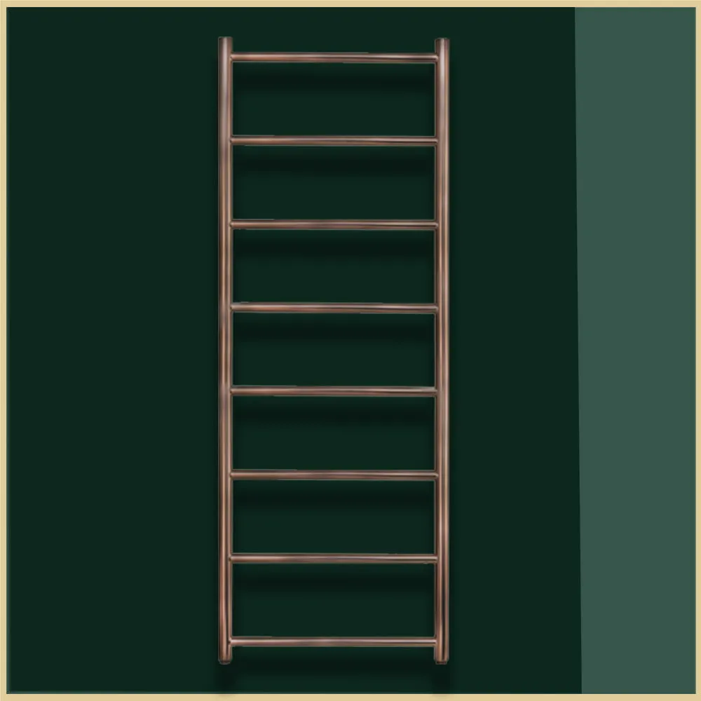 Bronze Towel Radiator 1200mm x 500mm – Dual Fuel