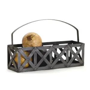 Brushed Metal "Transporteur de Vin"