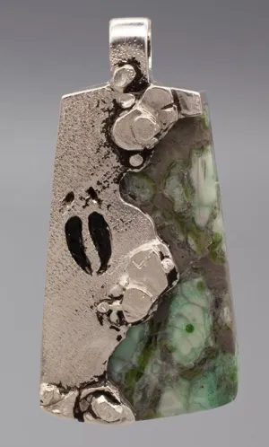 Buffalo Print Pendant