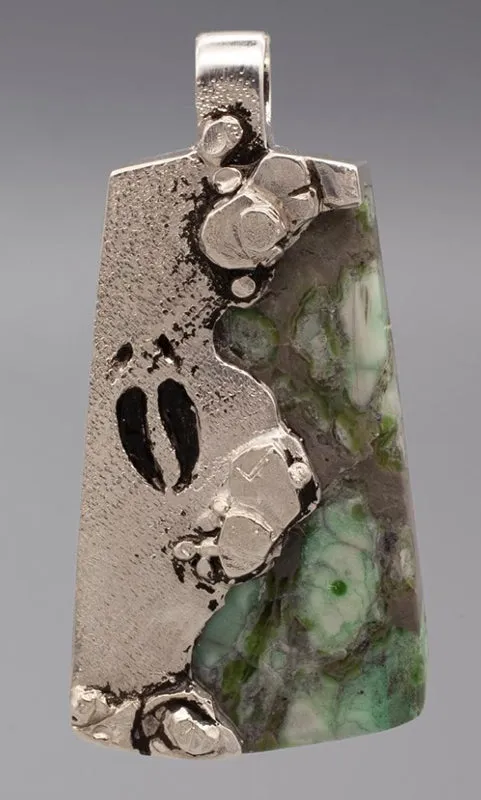 Buffalo Print Pendant